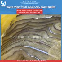 Bông len thuỷ tinh cách âm, cách nhiệt 