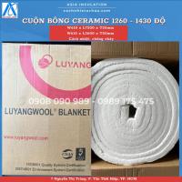 Cuộn bông Ceramic Luyangwool, Isolite, cách nhiệt, chống cháy