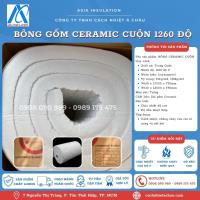 Cuộn bông Ceramic chống cháy nhiệt độ cao