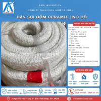 Dây sợi gốm Ceramic chịu nhiệt, chống cháy, Vật liệu chống cháy