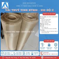 Vải thủy tinh HT800 cách nhiệt, chống cháy 550 độ C